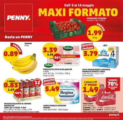 Offerte di Discount a Dormelletto | Maxi formato  in PENNY | 8/5/2025 - 18/5/2025