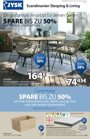 Offerte di Arredamento a Bolzano | Ein großartiges Angebot für deinen Garten in JYSK | 1/5/2025 - 31/5/2025