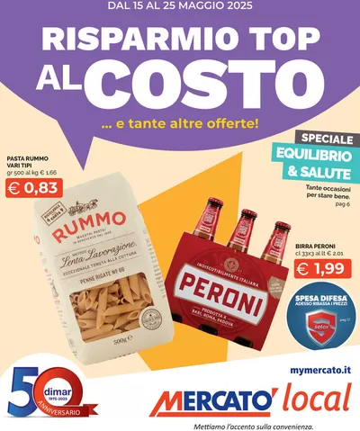 Offerte di Iper e super a Manta | Risparmio top al costo in Mercatò Local | 15/5/2025 - 25/5/2025
