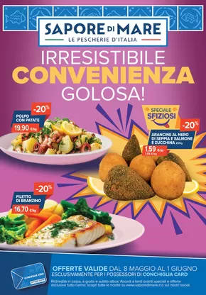 Volantino Sapore di Mare a Niella Tanaro | Irresistibile convenienza golosa! | 8/5/2025 - 1/6/2025