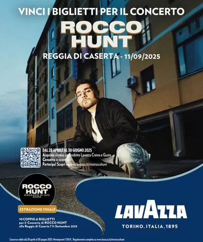 Offerte di Iper e super a Monopoli | Vinci Rocco Hunt in Lavazza | 13/5/2025 - 16/6/2025