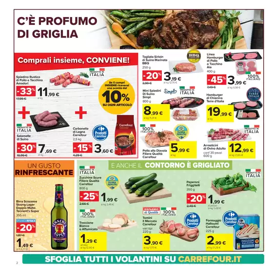 Volantino Carrefour Ipermercati a Vercelli | Sconti alla griglia | 1/5/2025 - 4/5/2025