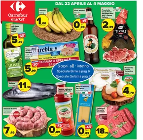 Volantino Carrefour Market | Dal 22 Aprile al 4 Maggio | 1/5/2025 - 4/5/2025