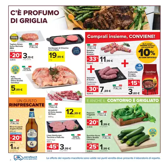 Volantino Carrefour Market | Sconti alla griglia | 1/5/2025 - 4/5/2025