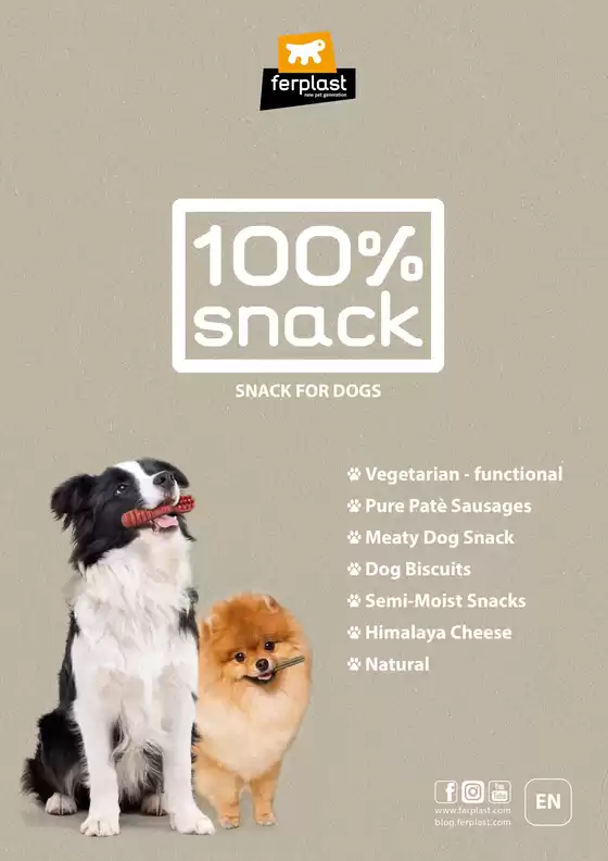 Volantino Ferplast a Castiglione delle Stiviere | 100% Snack | 2/5/2025 - 18/5/2025