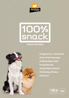 Offerte di Animali a Montecorvino Pugliano | 100% Snack in Ferplast | 2/5/2025 - 18/5/2025