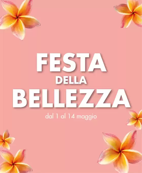 Volantino Cadoro a Bologna | Festa della bellezza | 1/5/2025 - 14/5/2025