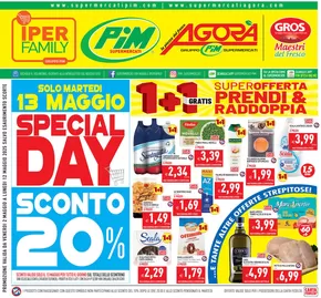 Volantino IperFamily a Roma | 1+1 gratis | 2/5/2025 - 12/5/2025