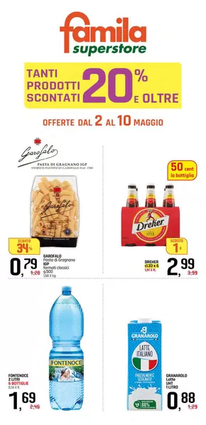 Volantino Famila Superstore | Benvenuto Maggio!! | 2/5/2025 - 10/5/2025