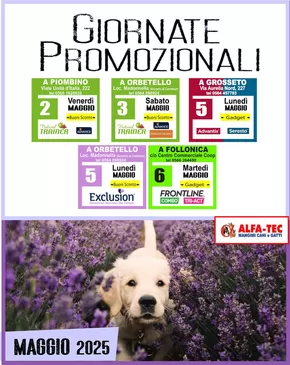 Offerte di Animali a Abbadia San Salvatore | Giornate promozionali in Alfa Tec | 2/5/2025 - 6/5/2025