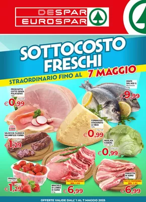Offerte di Iper e super a Bono | Sottocosto freschi in Eurospar | 2/5/2025 - 7/5/2025