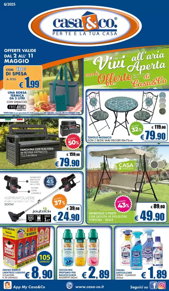 Volantino Casa & Co a Capranica | Offerte di Casa & Co | 2/5/2025 - 11/5/2025