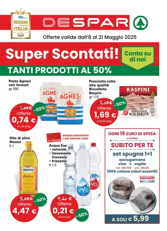 Volantino Despar a Locate di Triulzi | Super Scontati! | 8/5/2025 - 21/5/2025