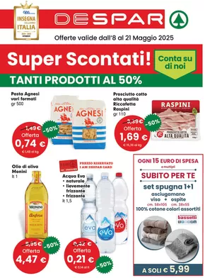 Volantino Despar | Super Scontati! | 8/5/2025 - 21/5/2025