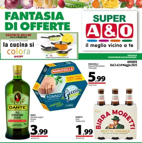 Volantino A&O a Longarone | FANTASIA DI OFFERTE | 2/5/2025 - 14/5/2025