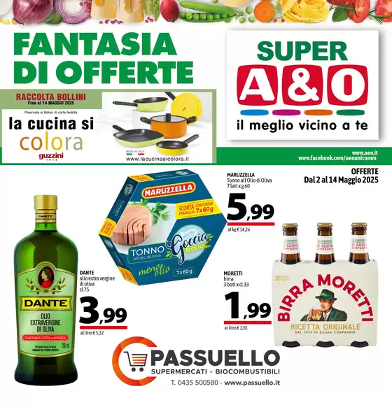 Volantino A&O a Santo Stefano di Cadore | FANTASIA DI OFFERTE | 2/5/2025 - 14/5/2025
