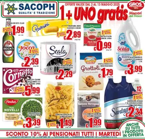 Volantino Sacoph | 1+ uno gratis | 2/5/2025 - 13/5/2025