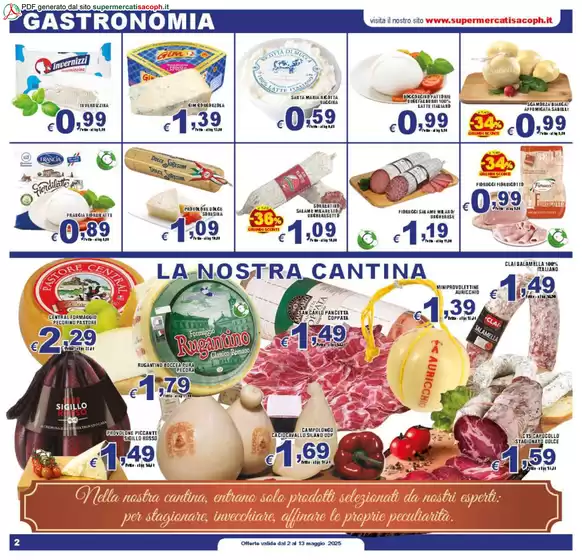 Volantino Sacoph | Speciale 1+1 | 2/5/2025 - 13/5/2025
