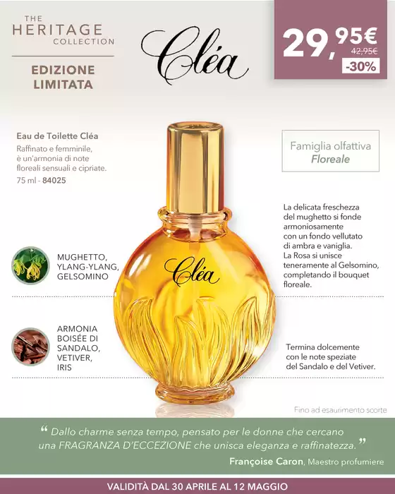 Volantino Yves Rocher a Roma | SPECIALE PROFUMI | 30/4/2025 - 12/5/2025