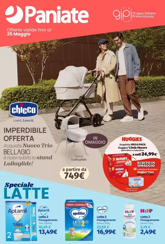Volantino Paniate a Novara | Offerte valide fino al 25 maggio | 2/5/2025 - 25/5/2025
