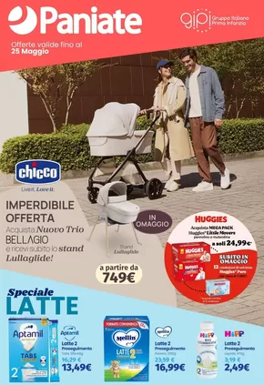 Volantino Paniate a Novara | Offerte valide fino al 25 maggio | 2/5/2025 - 25/5/2025