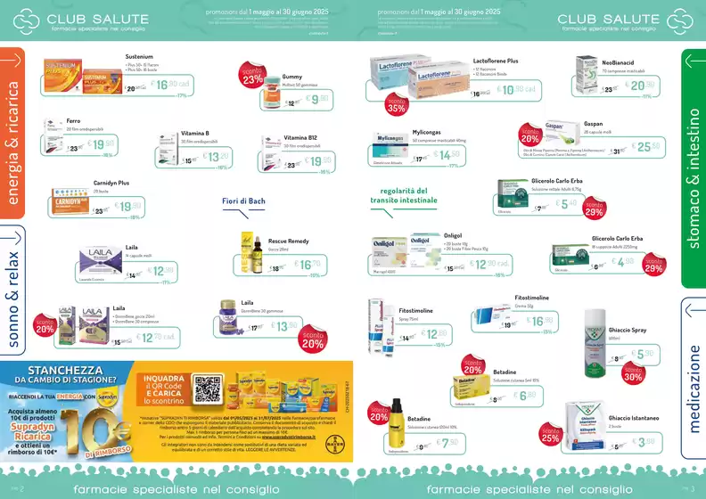 Volantino Farmacia Corbelletta | Offerte maggio e giugno | 1/5/2025 - 30/6/2025