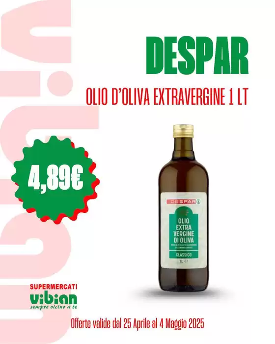 Volantino Vibian a Napoli | Offerte Vibian | 2/5/2025 - 4/5/2025