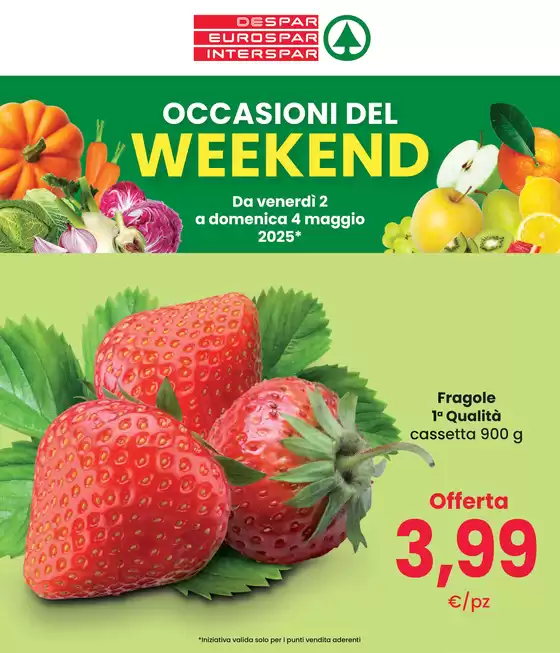 Volantino Eurospar | OCCASIONI DEL WEEKEND | 2/5/2025 - 4/5/2025