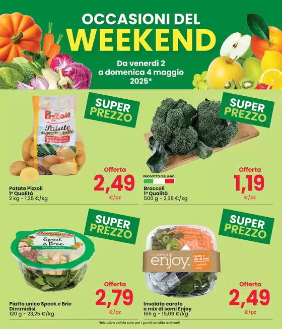 Volantino Eurospar | OCCASIONI DEL WEEKEND | 2/5/2025 - 4/5/2025