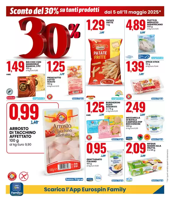 Volantino Eurospin a Villasimius | Sconto del 30% | 5/5/2025 - 11/5/2025