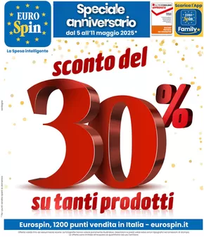 Volantino Eurospin a Goni | Sconto del 30% | 5/5/2025 - 11/5/2025