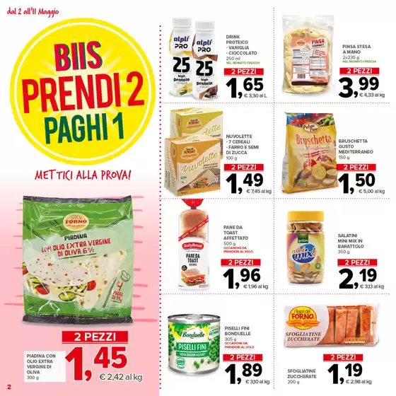 Volantino Todis a Albano Laziale | Prendi 2, paghi 1 | 2/5/2025 - 11/5/2025