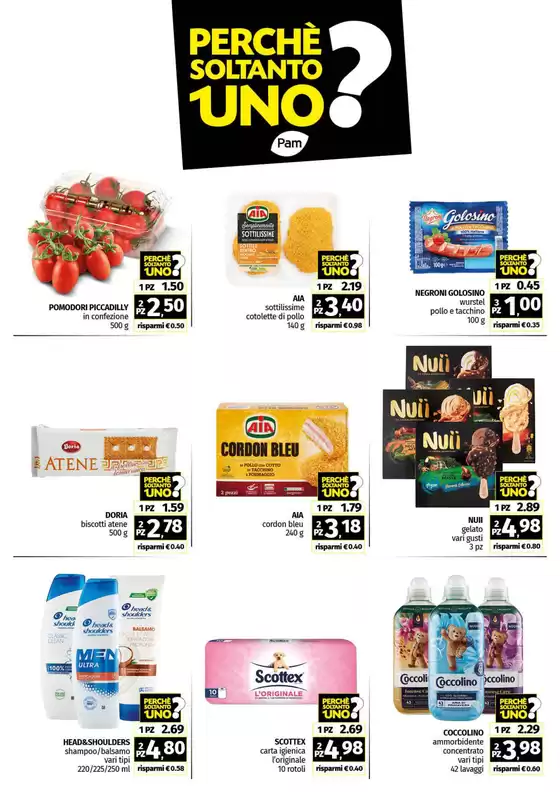 Volantino Pam RetailPro | Perche soltanto uno? | 2/5/2025 - 9/5/2025