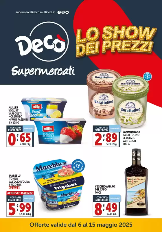 Volantino Decò a Napoli | Lo show dei prezzi | 6/5/2025 - 15/5/2025