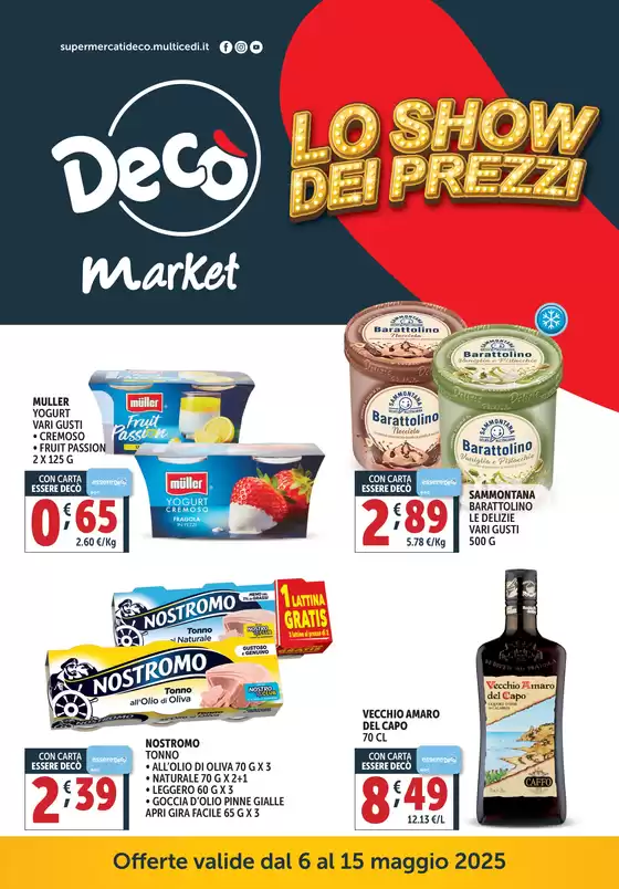 Volantino Decò a Lusciano | Lo show dei prezzi | 6/5/2025 - 15/5/2025