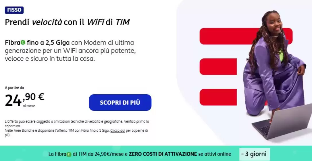 Volantino TIM a Torino | Offerte TIM | 2/5/2025 - 31/5/2025
