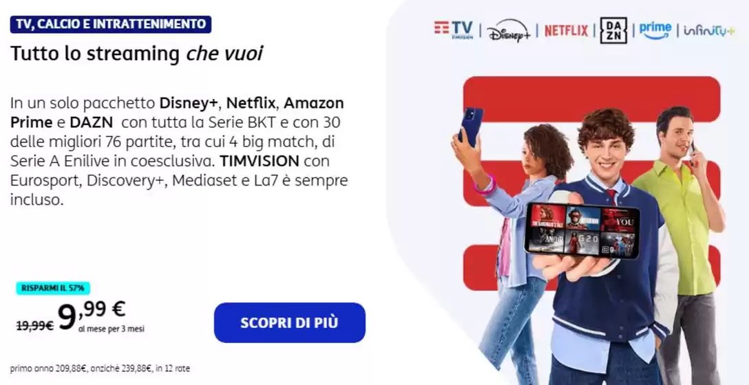 Volantino TIM a Torino | Offerte TIM | 2/5/2025 - 31/5/2025