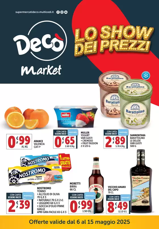 Volantino Decò a Roma | Lo show dei prezzi | 6/5/2025 - 15/5/2025