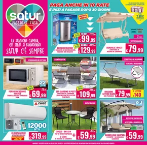 Offerte di Arredamento a Collecorvino | Paga anche in 10 rate in Satur | 2/5/2025 - 29/5/2025
