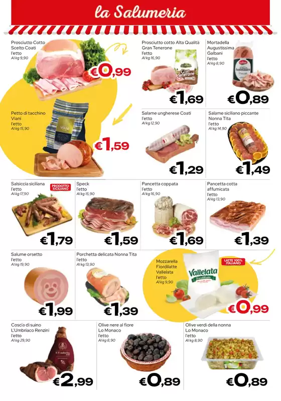 Volantino Max Supermercati a Menfi | Taglio al prezzo | 8/5/2025 - 21/5/2025