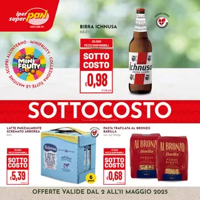 Offerte di Iper e super a Tresnuraghes | Sottocosto in Superpan | 2/5/2025 - 11/5/2025