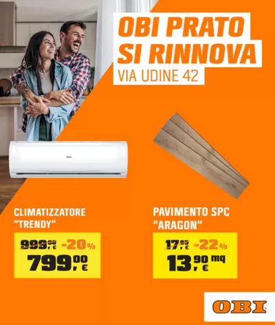 Volantino OBI a Campi Bisenzio | Prato Si Rinnova | 5/5/2025 - 25/5/2025