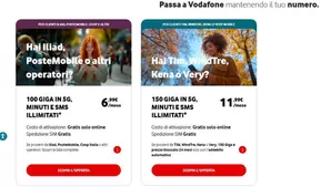 Offerte di Servizi a San Martino Della Battaglia | Passa a Vodafone mantenendo i tuo numero in Vodafone | 2/5/2025 - 31/5/2025