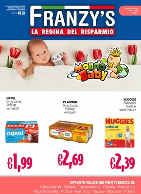 Offerte di Cura casa e corpo a Zafferana Etnea | La regina del risparmio in Franzy's  | 2/5/2025 - 15/5/2025