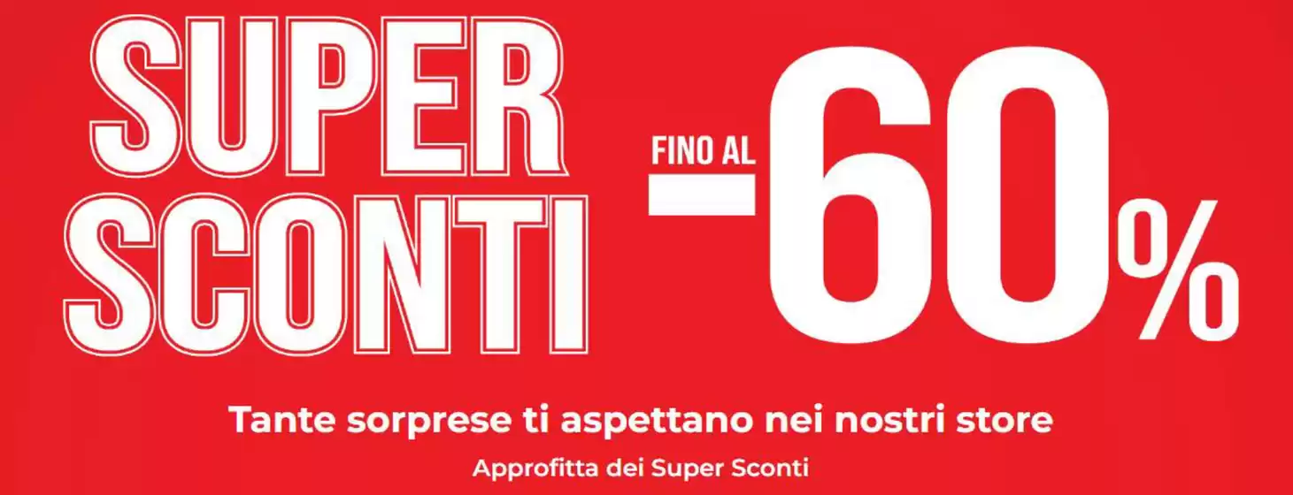 Volantino Portobello | Super Sconti -60% | 2/5/2025 - 31/5/2025