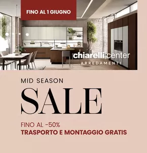 Offerte di Arredamento a Modugno | Mid season sale  in Chiarelli Center | 2/5/2025 - 1/6/2025