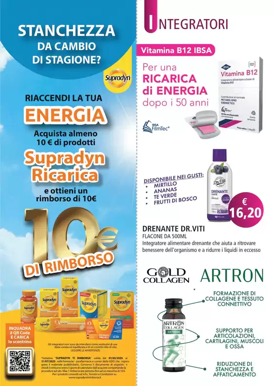 Volantino Consorzio Infarmacia a Albinea | I nostri consigli salute | 2/5/2025 - 30/6/2025