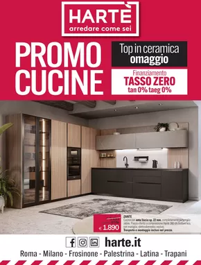 Offerte di Arredamento a Avezzano | Promo cucine in Hartè | 2/5/2025 - 25/5/2025