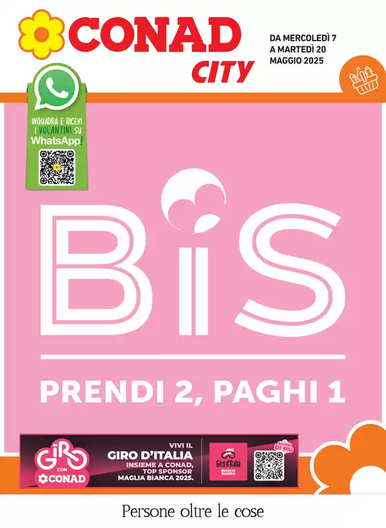 Volantino Conad City a Caronno Pertusella | Prendi 2, paghi 1 | 7/5/2025 - 20/5/2025