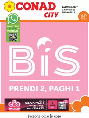 Offerte di Iper e super a Canegrate | Prendi 2, paghi 1 in Conad City | 7/5/2025 - 20/5/2025
